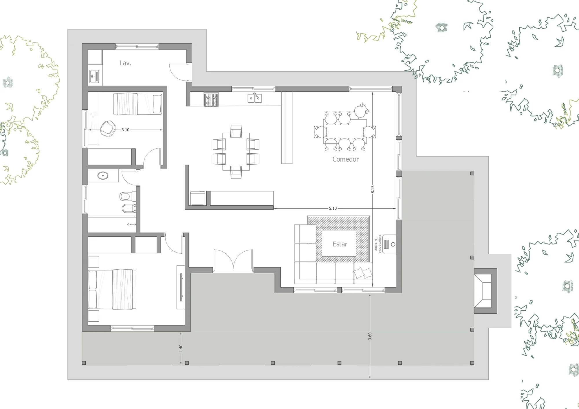 Plano — Casa Verde